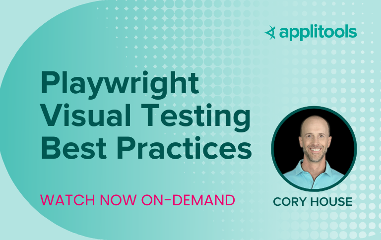 Playwright Visual Testing Best Practices Webinar
